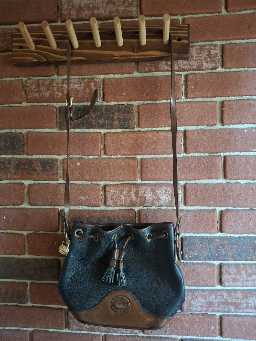 VTG Dooney & Bourke Bucket Drawstring Purse